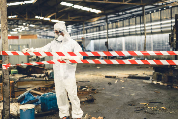 Professional Biohazard technician working in Texas, TX